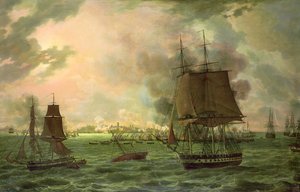 Het bombardement van Cadiz door de Fransen op 23 september 1823, 1824